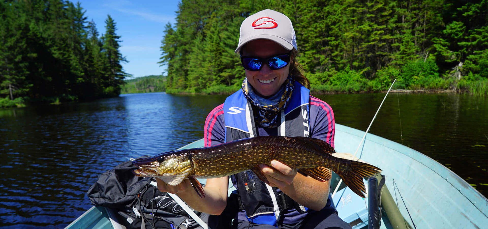 Photo de couverture - La pêche au brochet au Québec